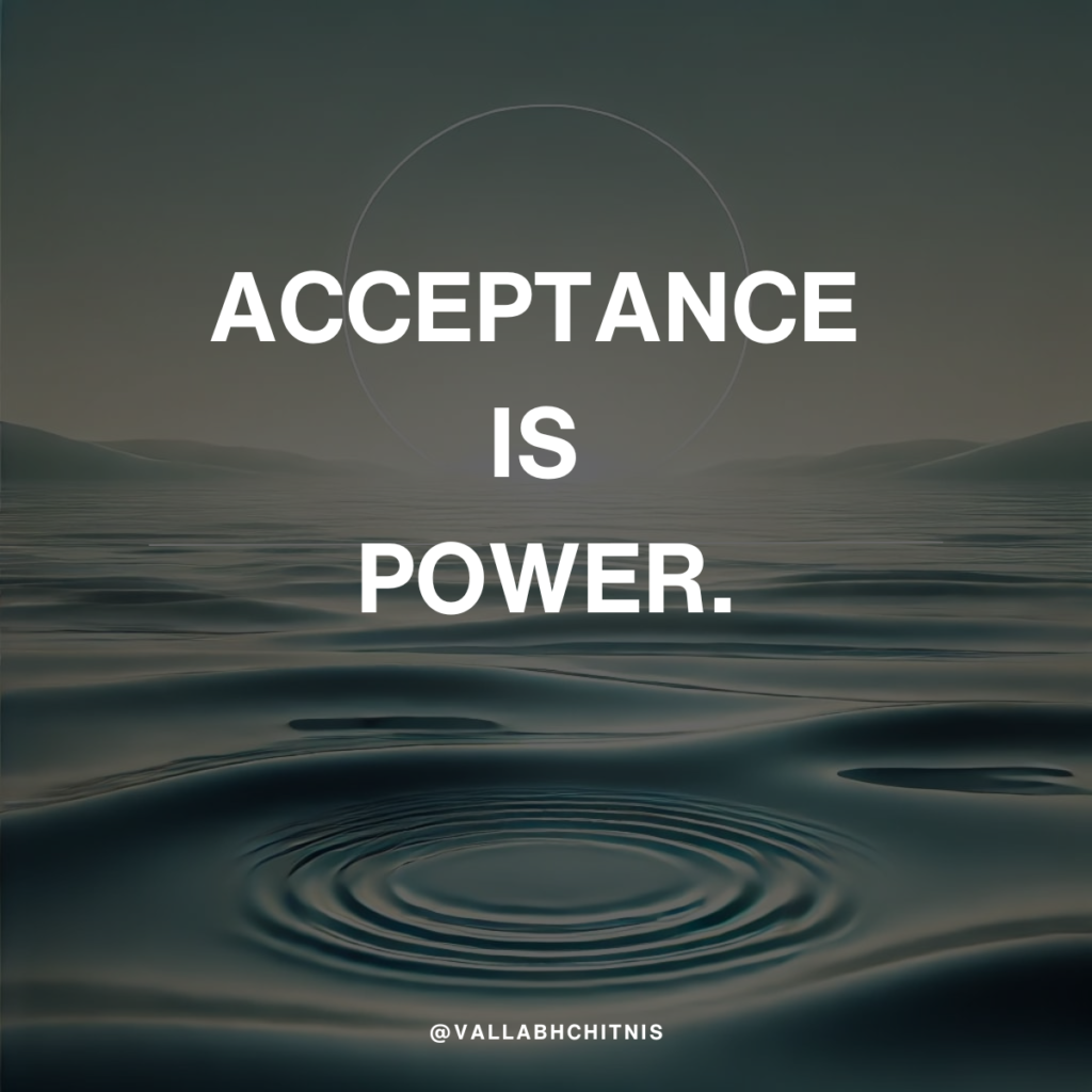 Vallabh Chitnis - IntuiWell - Stop Chasing Start Accepting