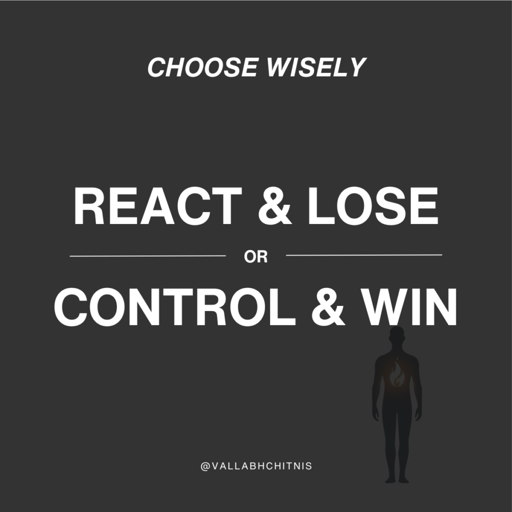 Vallabh Chitnis - IntuiWell - Anger is a lose-lose strategy