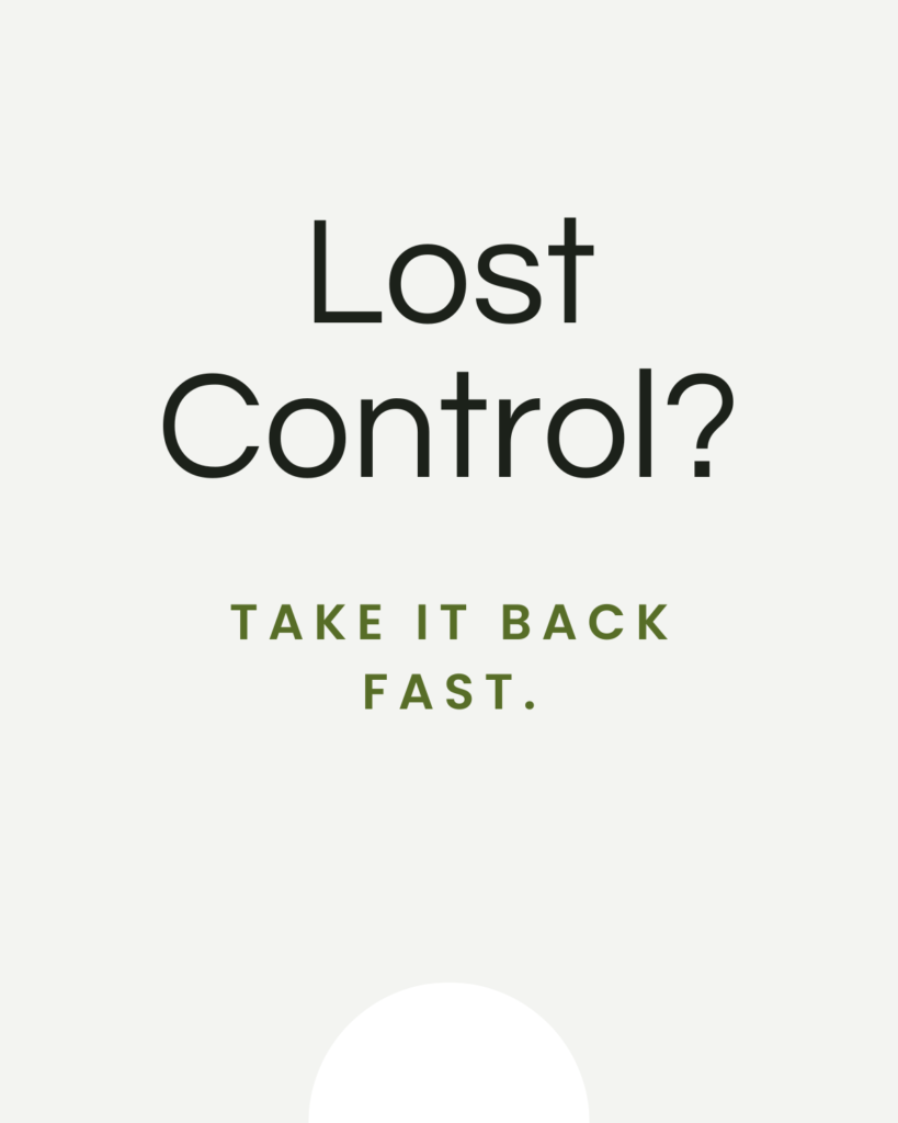 Vallabh Chitnis - IntuiWell - Lost Control Take It Back Fast