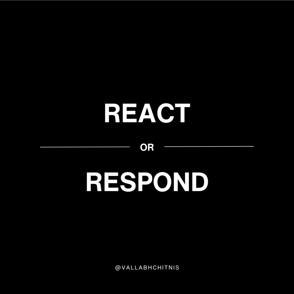 Vallabh Chitnis - IntuiWell - React Or Respond