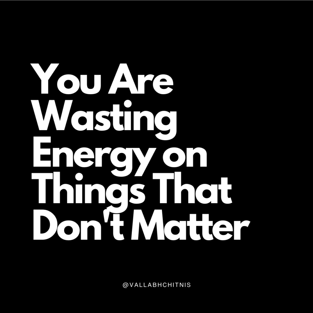 Vallabh Chitnis - IntuiWell - You Are Wasting Energy on Things That Don't Matter