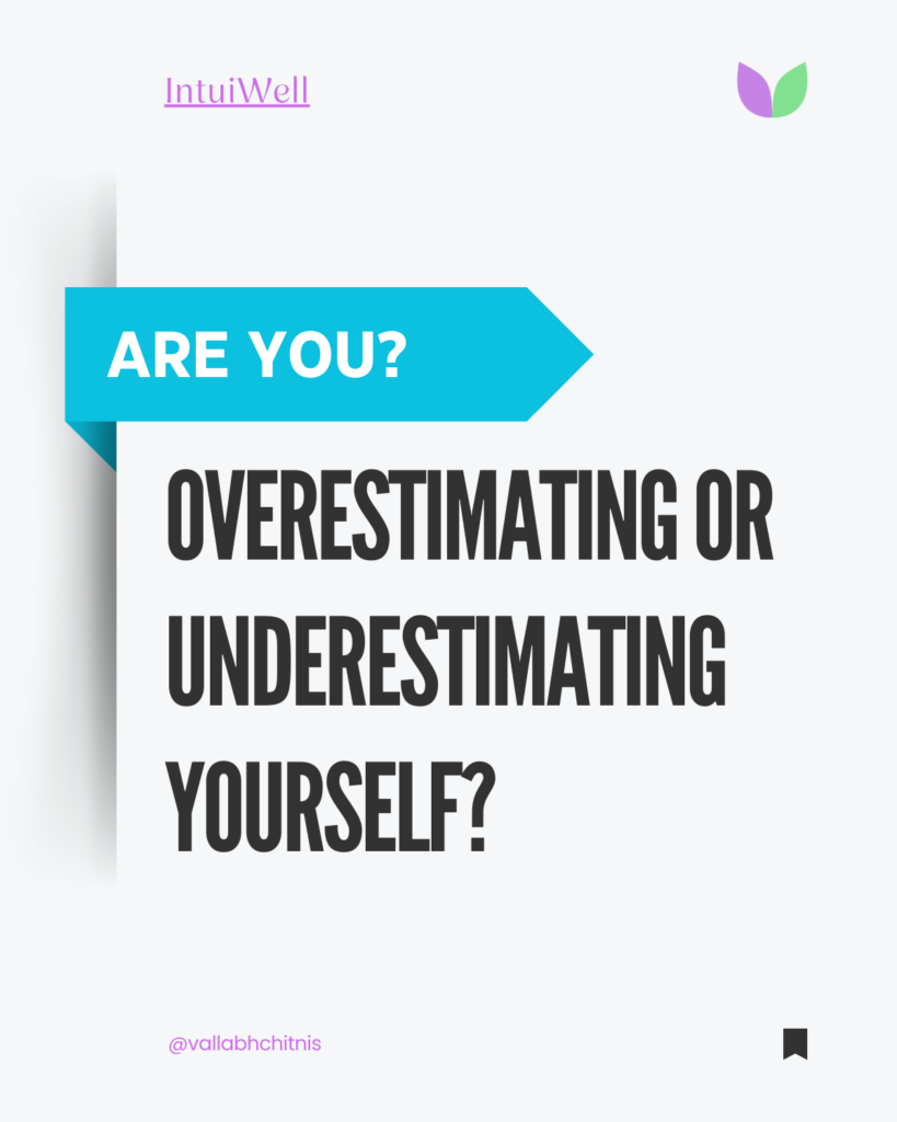 Vallabh Chitnis - IntuiWell - Are You Overestimating or Underestimating Yourself
