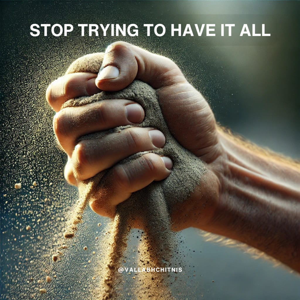 Vallabh Chitnis - IntuiWell - Stop Trying To Have It All