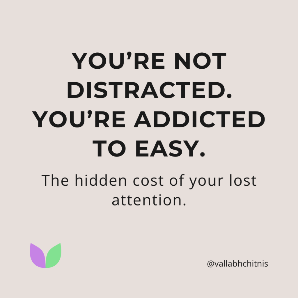 Vallabh Chitnis - IntuiWell - You're Not Distracted