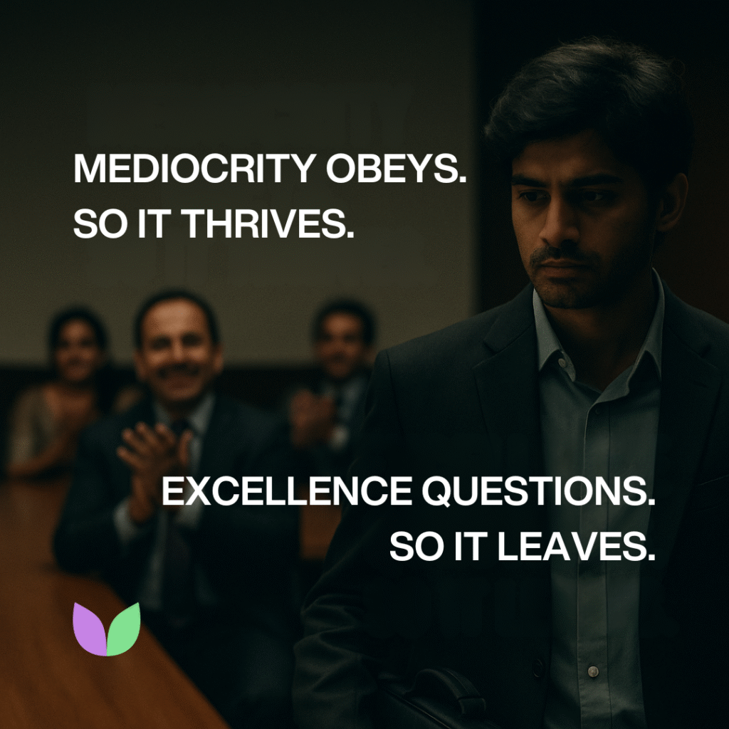 Vallabh Chitnis - IntuiWell - Mediocrity & Excellence