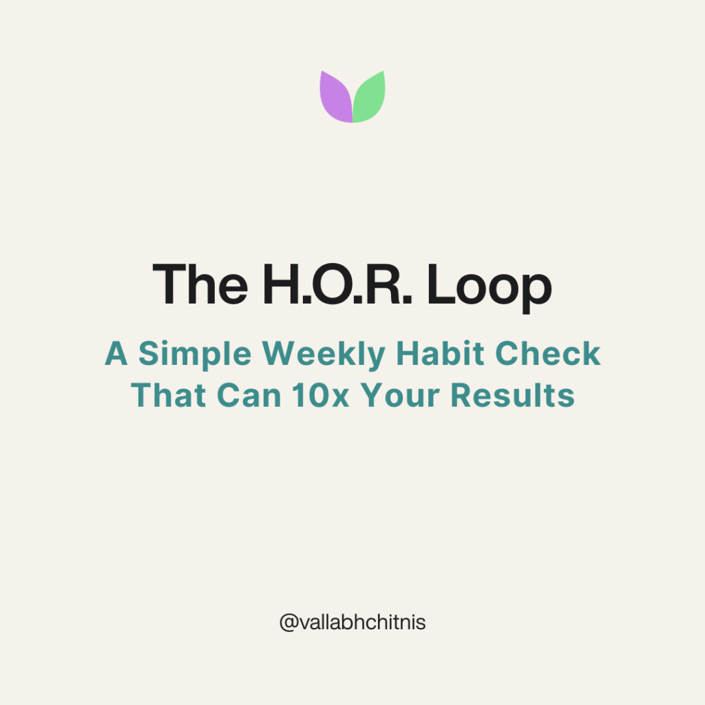 Vallabh Chitnis - IntuiWell - The H.O.R. Loop