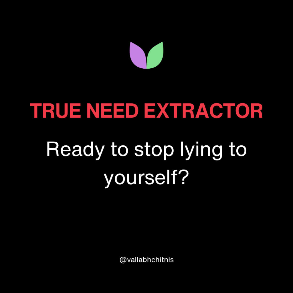 Vallabh Chitnis - IntuiWell - True Need Extractor