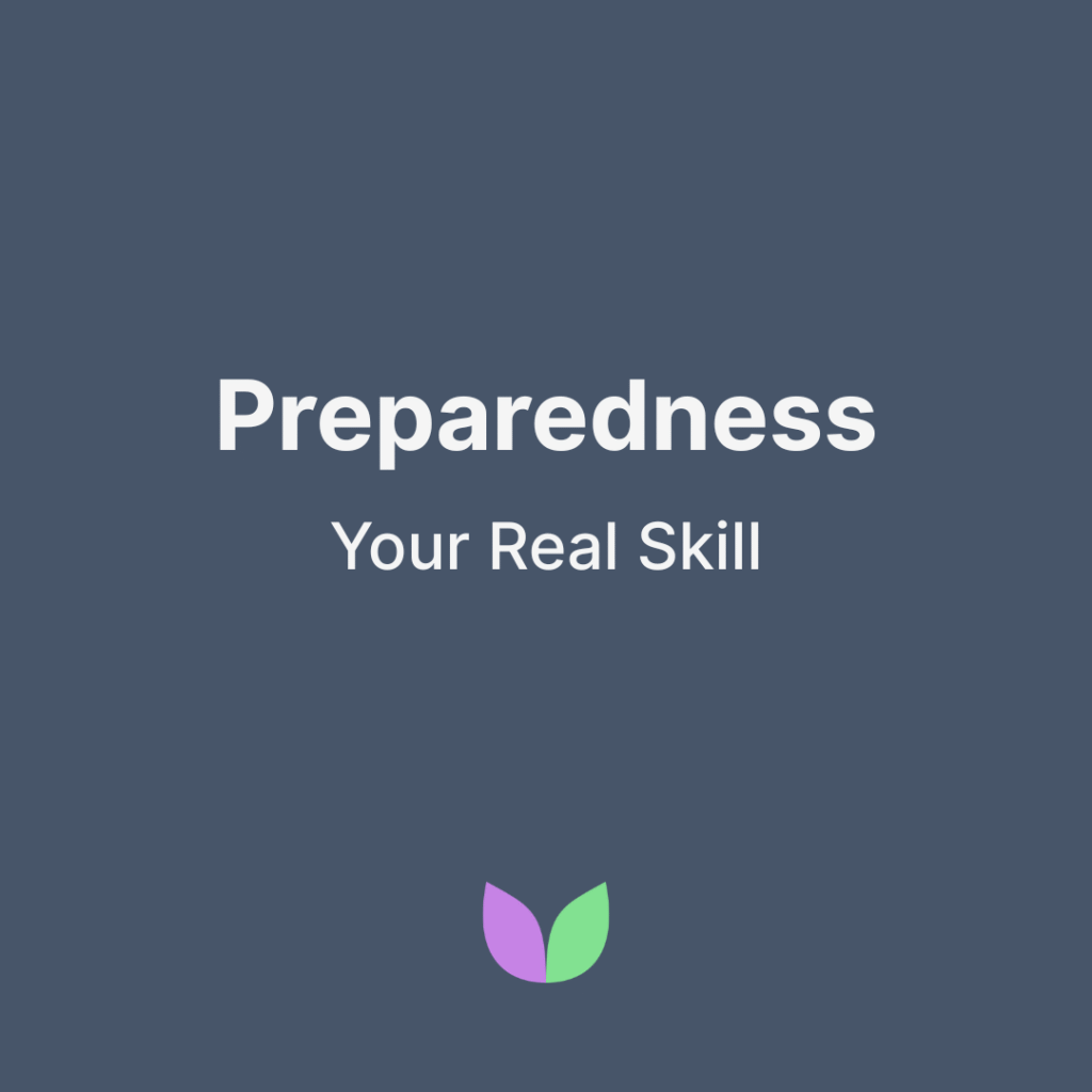 Vallabh Chitnis - IntuiWell - Preparedness is the real skill