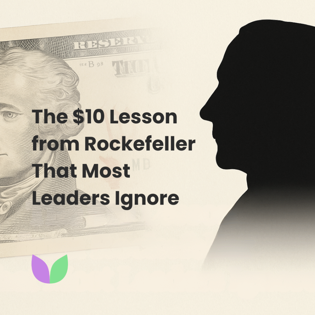 Vallabh Chitnis - IntuiWell - The $10 Lesson from Rockefeller That Most Leaders Ignore