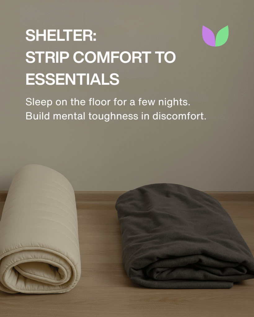 Vallabh Chitnis - IntuiWell - 5 Shelter - Strip Comfort to Essentials