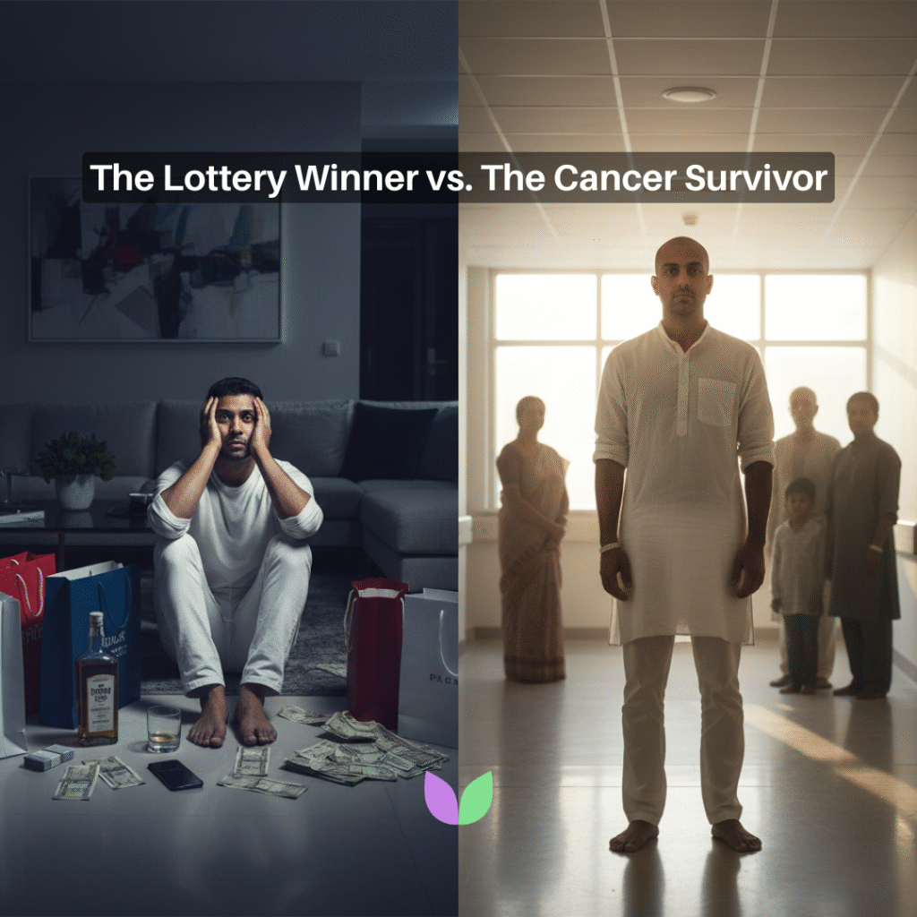 Vallabh Chitnis - IntuiWell - The Lottery Winner vs. The Cancer Survivor