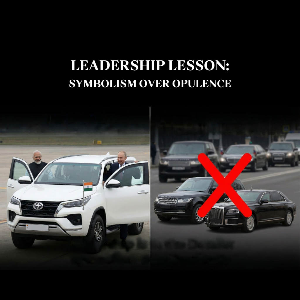 Vallabh Chitnis - IntuiWell - Leadership Lesson Symbolism over opulence