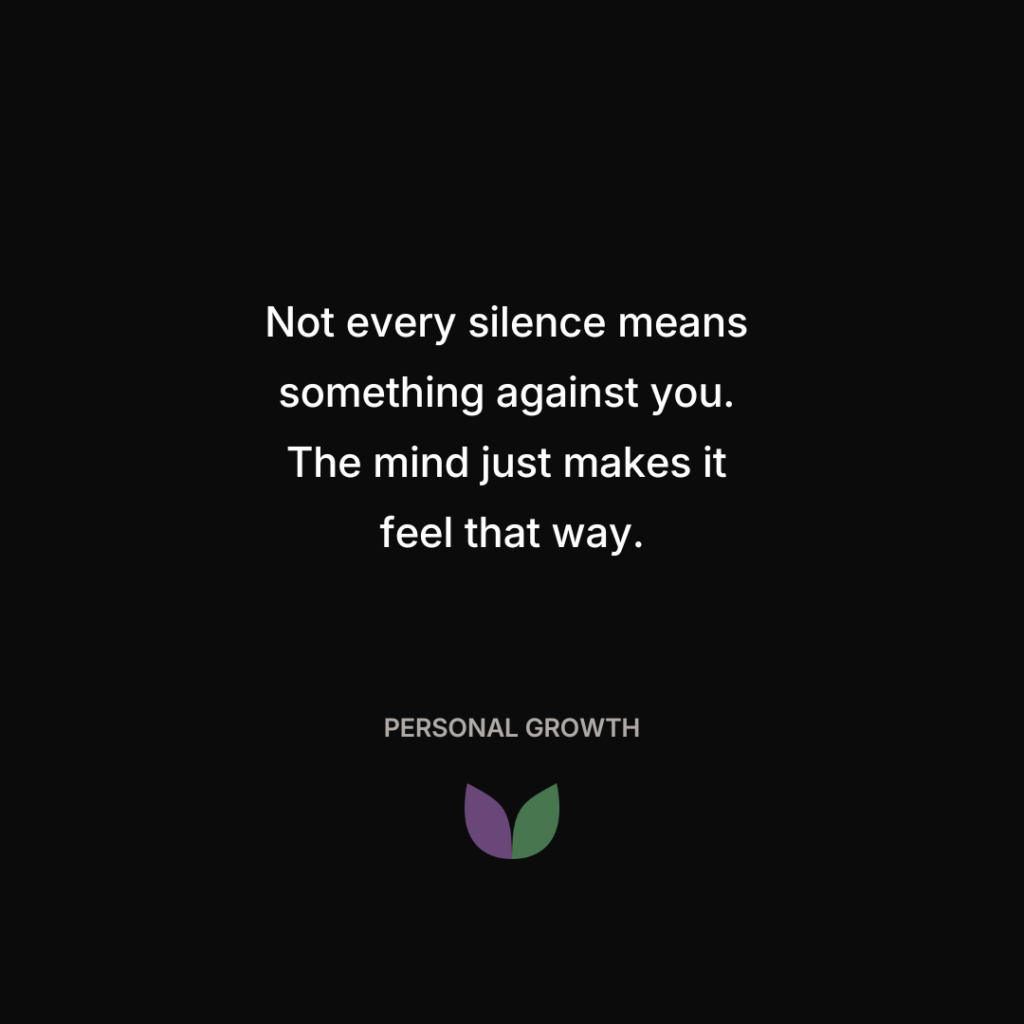 Silence Is Not Always Rejection
