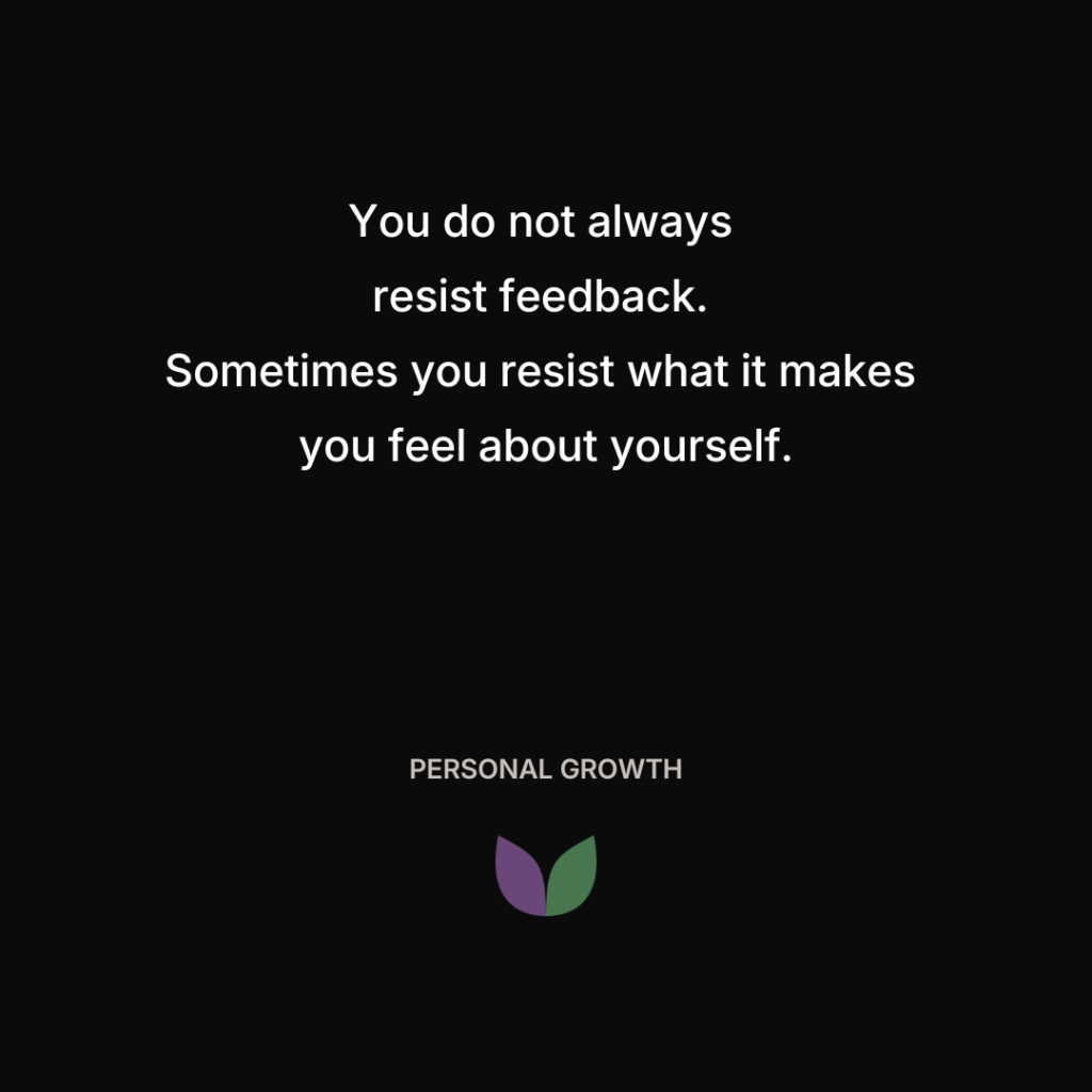 When Feedback Feels Like a Verdict